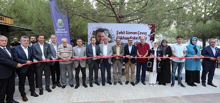 Şehit Gökhan Çakır Parkı Törenle Açıldı
